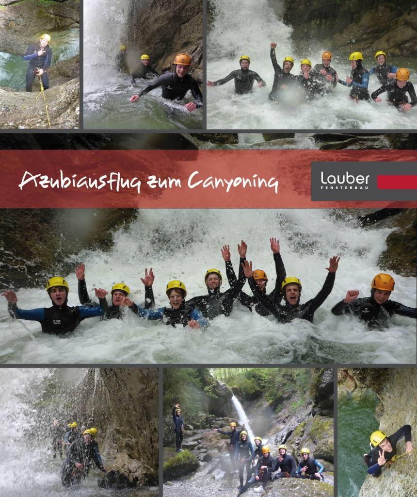 Azubiausflug Canyoning v2